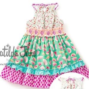 Matilda Jane Slice of Life Dress Girls Size 8